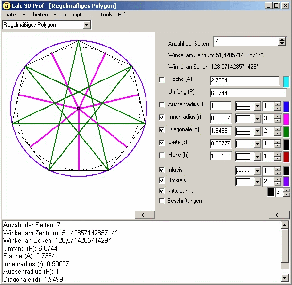 reguläre Polygone
