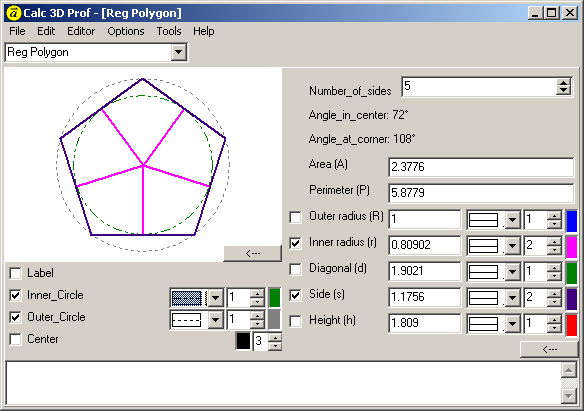 regular polygon